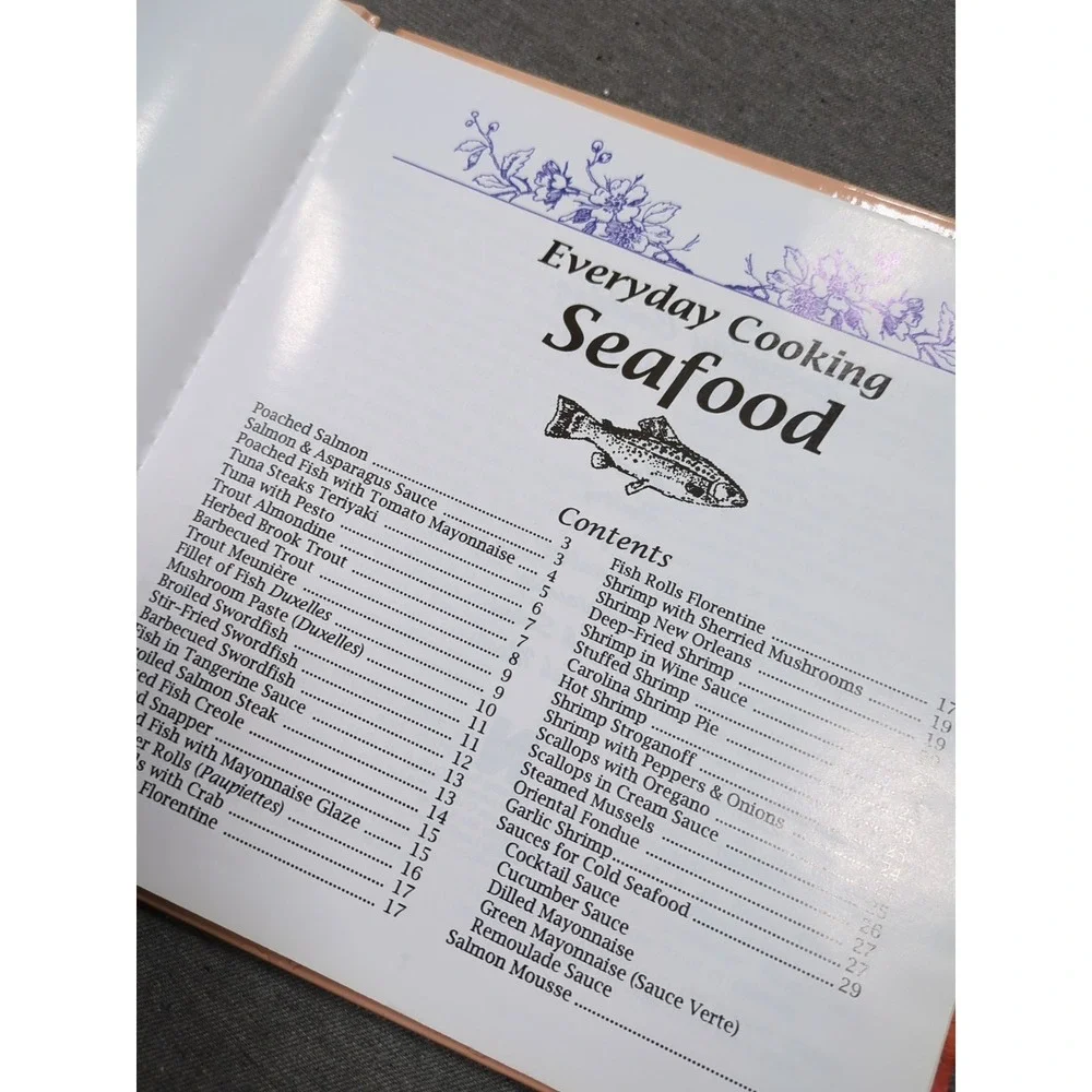 Vintage Kmart 1999 Everyday Cooking Seafood Cookbook by‎ Jake Ratcliffe 31 Pages